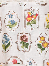 【2色展開】Meridian フラワー刺繍 レース キャミソール