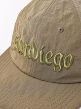刺繍入り ナイロンキャップ「Sandiego」