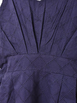 【3色展開】Emerald Motel カットワーク刺繍 タック入り キャミソールワンピース