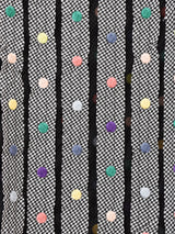 【2色展開】Meridian ドット刺繍 テープ キャミソールワンピース