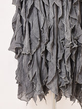 【2色展開】Emerald Motel エスニック レーヨン 刺繍 フリル ストラップワンピース