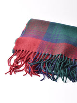 【4色展開】大判 オーバーチェック柄 ストール