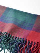 【4色展開】大判 オーバーチェック柄 ストール