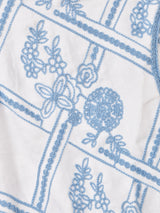 【2色展開】Elcamino フラワー刺繍 長袖シャツ