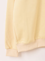 【2色展開】 襟付き ロゴ刺繍 スウェットシャツ「Ruttlss」