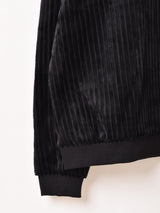 【5色展開】Backers ストライプ ベロア トップス