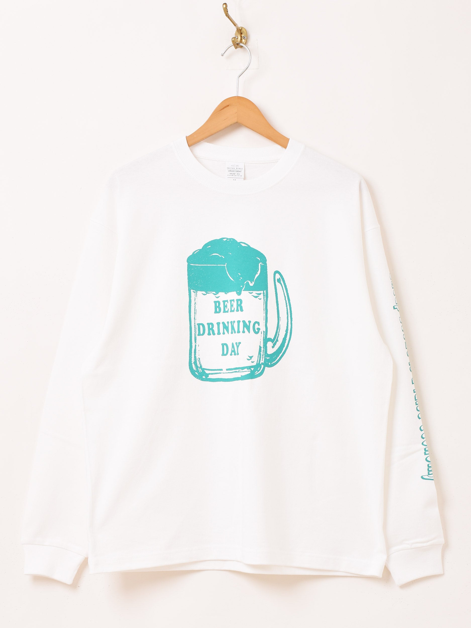 1659 90s モザイクT have another beer XL - メルカリ モザイク文字Tee