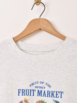 Meridian プリントTシャツ「FRUIT MARKET」