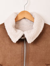 Elcamino ミリタリータイプ フェイクムートンベスト