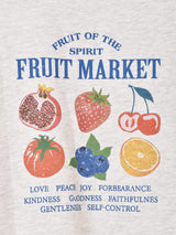 Meridian プリントTシャツ「FRUIT MARKET」