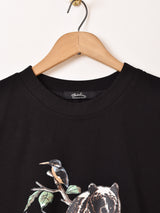 Meridian アニマル プリントTシャツ