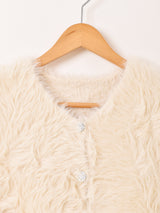 【2色展開】Meridian シャギー ニットベスト