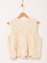 【2色展開】Meridian シャギー ニットベスト