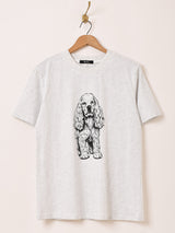 Meridian コッカースパニエル プリントTシャツ