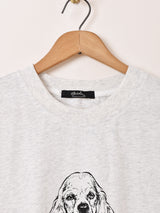 Meridian コッカースパニエル プリントTシャツ