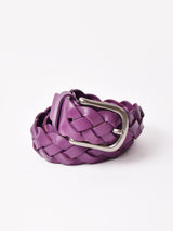 【6色展開】レザー メッシュベルト