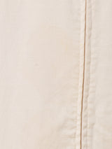 70's 花柄 切り替えデザイン ノースリーブ マキシワンピース