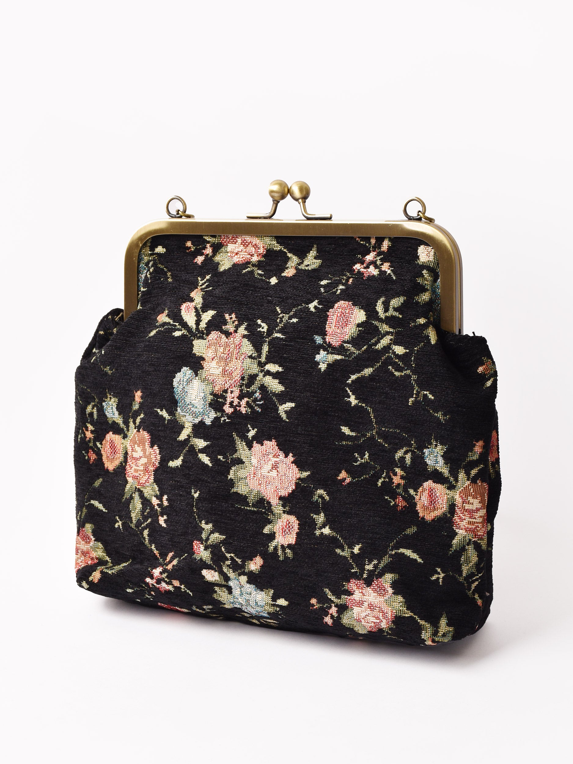 4色展開】総柄 アソート がま口 チェーンバッグ – 古着屋Top of the