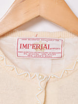 50's〜60's ビーズ刺繍 カーディガン