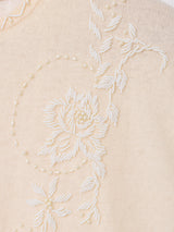 50's〜60's ビーズ刺繍 カーディガン