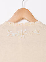 50's〜60's ビーズ刺繍 カーディガン