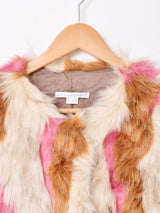 デザイン フェイクファーベスト