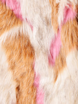 デザイン フェイクファーベスト