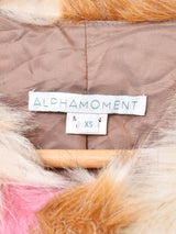 デザイン フェイクファーベスト