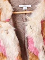 デザイン フェイクファーベスト