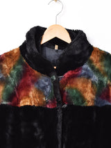 C&A 切り替えデザイン フェイクファーコート