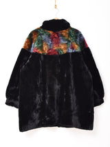 C&A 切り替えデザイン フェイクファーコート