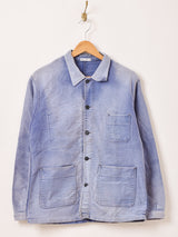 60's "BOTTON LE CABLE" Moleskin Work Jacket