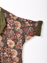 ゴブラン織り ドルマンスリーブ ロングコート