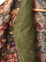 ゴブラン織り ドルマンスリーブ ロングコート