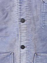 60's "BOTTON LE CABLE" Moleskin Work Jacket