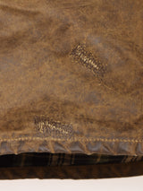 70's~80's Barbour 1Warrant ”Solway Zipper” Waxed Jacket