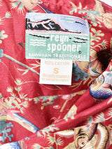 reyn spoonerフィッシュパターン総柄 ハワイアンシャツ