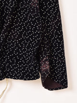 アンティーク ベロア ヴィクトリアンブラウス