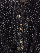 アンティーク ベロア ヴィクトリアンブラウス