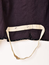 アンティーク ベロア ヴィクトリアンブラウス