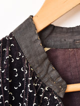 アンティーク ベロア ヴィクトリアンブラウス