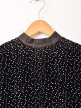 アンティーク ベロア ヴィクトリアンブラウス