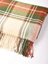 【15色展開】大判 チェック柄ストール