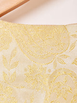 ゴールド刺繍 ライトコート