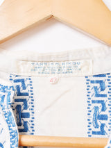 ギリシャ製 民族 刺繍 ヴィンテージシャツ