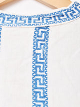 ギリシャ製 民族 刺繍 ヴィンテージシャツ