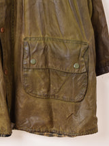 70's〜80's Barbour 1Warrant "Gamefair Jacket" Waxed Jacket