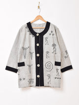エスニック 刺繍 ジャケット