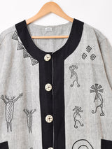 エスニック 刺繍 ジャケット