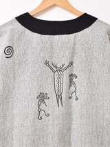 エスニック 刺繍 ジャケット